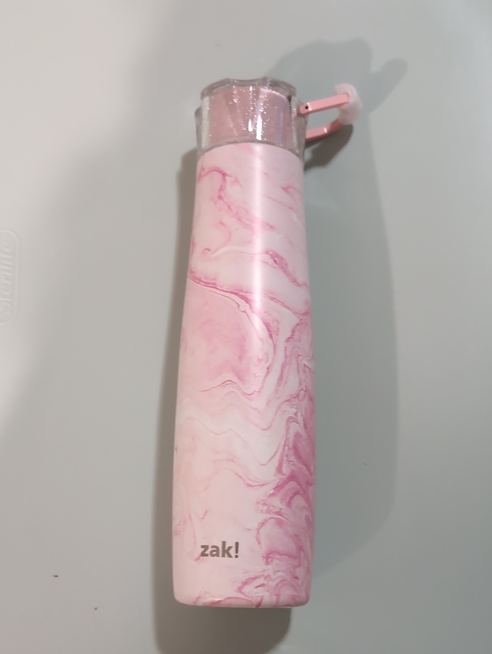 Zak! Pink Marble Insulated Bottle — Women Bath & Body Accessory